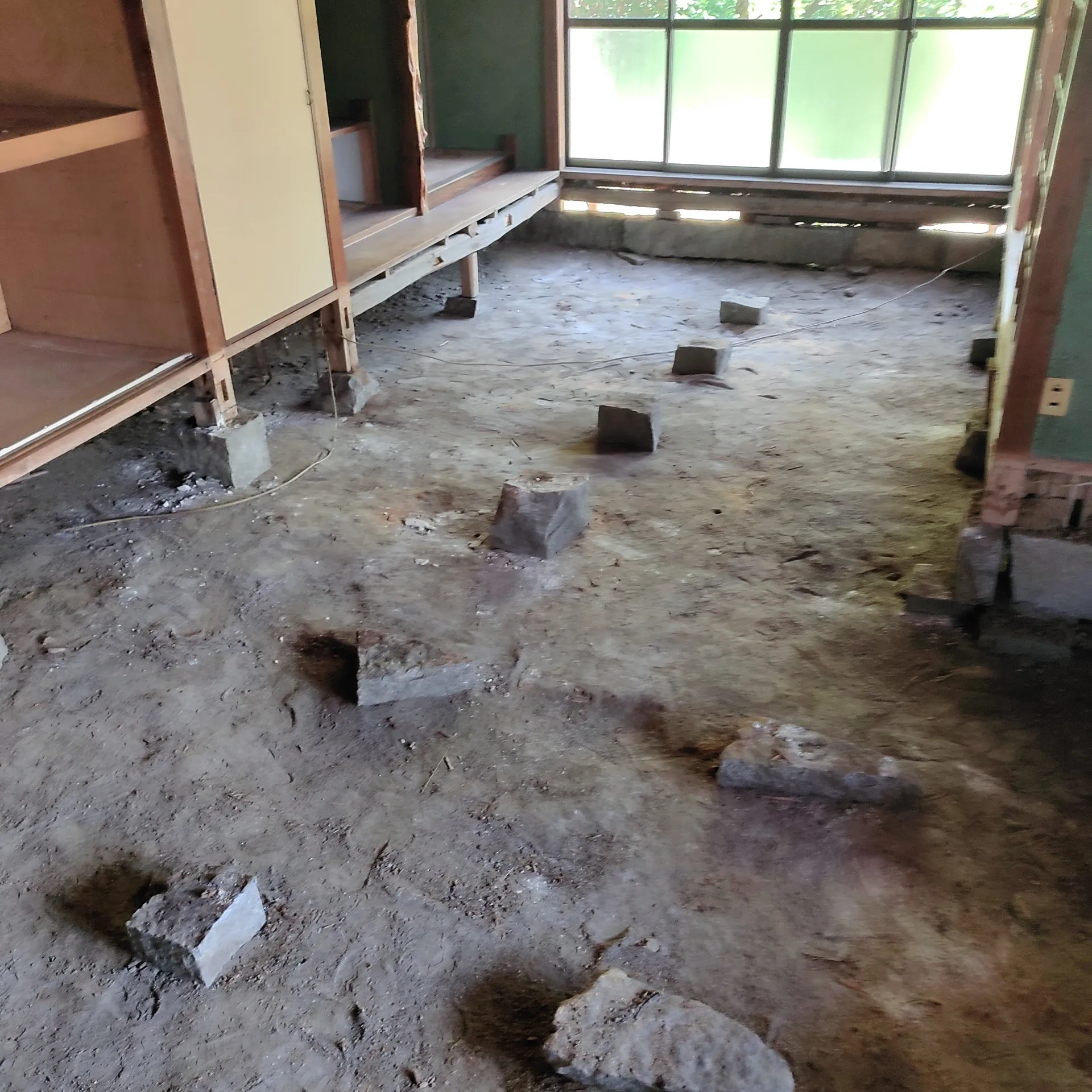 根太、大引きのやり替え