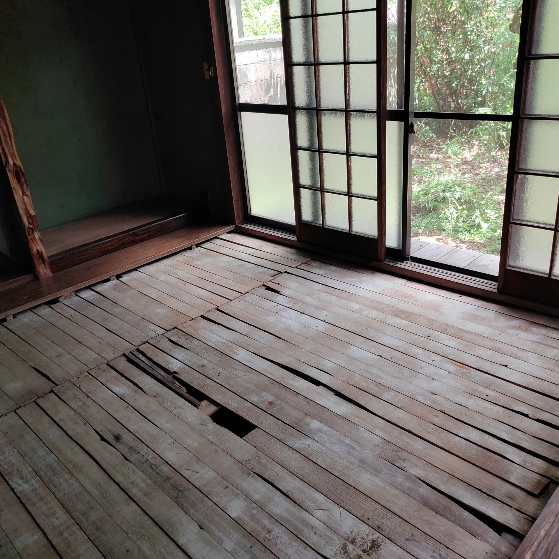 根太、大引きのやり替え